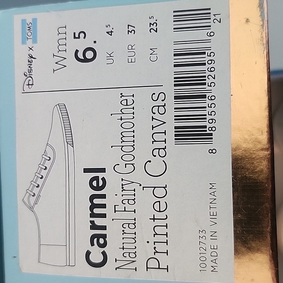 DISNEY Fairy Godmother NIB size 6.5 shoes - Picture 8 of 16